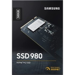SAMSUNG SSD 980 BASIC 500GB MZ-V8V500BW PCIe 3X4 NVME R/W 3100/2600 (SIAE)