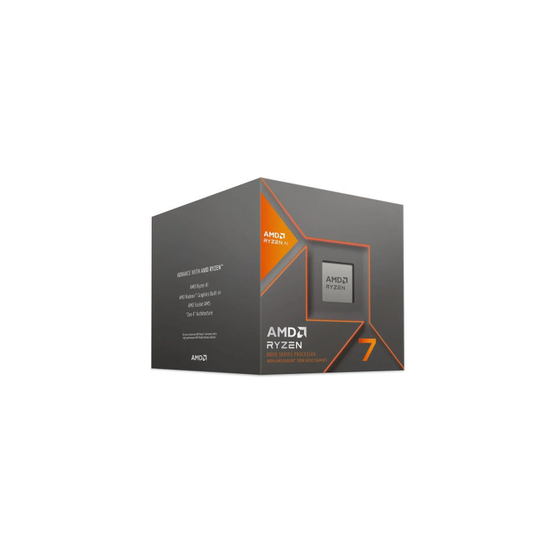 CPU AMD RYZEN 7 8700G BOX AM5 5.1GHz con dissipatore