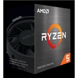 CPU AMD RYZEN 5 5600X BOX AM4 3.6GHz con WRAITH STEALTH COOLER 100-10000006