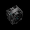 DEEPCOOL RAFF. CPU AK400 ZERO DARK PLUS (2*120mm Fan)  R-AK400-BKNNMD-G-1